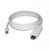 PremiumCord mini DisplayPort 1.2 na HDMI 2.0 kabel pro rozlišení 4Kx2K@60Hz, 1m (kportadmk04-01)