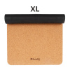 BODHI Jóga podložka PHOENIX Cork XL LOGO, 200 x 66 x 0,4 cm, korek