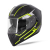 W-tec Integrálna prilba Vesco (Velikost: M (57-58), Barva: Glossy Black-Blue)