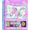 Deníček sada s dekoráciami jednorožca
