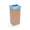 Odpadkový kôš na triedený odpad, recyklovaný, HU popis, 50 l, RECOBIN 