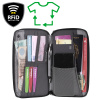 Peňaženka Lifeventure RFID Travel Wallet, Recycled, Grey