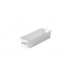 Úložný box, plastový, 1,3 l, SMARTSTORE Compact Slim, biely