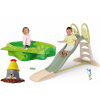 Set šmykľavka s dvojitou vlnou a pieskovisko s krytom Toboggan XL Life Smoby dĺžka šmyku 230 cm a vodná hra Krtko s vodotryskom