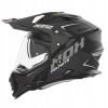 Nox Prilba Dual off road N312 Vapor čierna titánová M