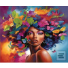 Dřevěné puzzle Floral La…