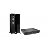 Roksan + Monitor Audio Monitor Audio Silver 7G 300 + Roksan Attessa streamer/zosilňovač Farba: Čierna