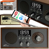 Sieťovo-batériové FM rádio LTC BRDA