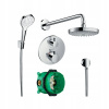 Sprchový panel - Hansgrohe Croma Se S skryté. Nastaviť Sprcha. 27295000 (Sprchový panel - Hansgrohe Croma Se S skryté. Nastaviť Sprcha. 27295000)