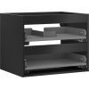 Mexen Box-A korpus skrinky pod umývadlo 60 cm, 2 zásuvky, čierny mat - 91AX0-0600-470-2-71
