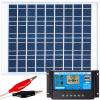 Solárny panel Solárny batéria 20W 12V regulátor (Solárny panel Solárny batéria 20W 12V regulátor)