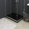 vidaXL Obdĺžniková sprchová vanička z ABS čierna 70x90 cm - Čierna - 172841-107111