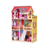 Drevený 3-poschodový domček pre bábiky, Multi__8209 (4109)