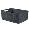 Curver JUTE M 12L antracit 36x15x28 cm