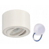 POVRCHOVO-POVRCHOVÉ SVIETIDLO POHYBLIVÁ HALOGÉNOVÁ TRUBICA + LED 5W (Halogencia meformácia merací vaňa + LED 5W)