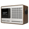 REVO SuperConnect (walnut-silver) - luxusní hybridní rádio (internet/DAB/FM) s Bluetooth
