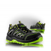 VM Footwear VANCOUVER S1PL ESD Bezpečnostné sandále čierna/zelená 42