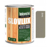 Slovlak Slovlux Tenkovrstvá lazúra na drevo, šedá 2,5l