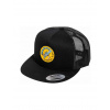 Šiltovka trucker s priedušnou sieťkou – žlto-čierna