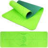 Jogamatka Lifefit YOGA MAT LOTOS DUO, 183x58x0, 6cm, zelená (4891223132250)