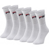 Ponožky FILA Crew Tennis 6-pack Unisex white|43-46
