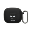 Pouzdro na sluchátka Bowers & Wilkins Pi6 / Pi8 kwmobile - bílá / černá (Pouzdro na sluchátka kwmobile pro Bowers & Wilkins Pi6 / Pi8 - bílá / černá - ochrana nabíjecí krabičky)