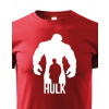 Detské tričko - Hulk, Barva Červená, Velikost 146 cm/10 roků Bezvatriko.cz 0131