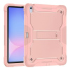 Techsuit – Rugged TabShell kryt + ochranné sklo pre Samsung Galaxy Tab S10 FE Plus – ružovo-zlatý