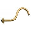 Sapho Sprchové ramienko guľaté tvar S, 300mm, bronz BR556