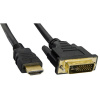 EUR Adaptér video kábla Akyga AK-AV-11 1,8 m HDMI typ A (štandard) DVI-D čierny