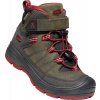 KEEN REDWOOD MID WP C steel grey/red dahlia - 30