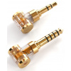 DD HiFi DJ35AG redukcia z 2,5mm na 3,5mm Jack Gold