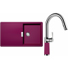 Set Schock S16-7 (drez Tia D-100 Berry + batéria SC-520.120 Berry)