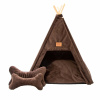 Golden Dog TeePee stan Golden dog 75 x 75 x 90 cm - hnedý