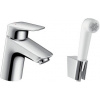 Hansgrohe 71290000 LOGIS 70 Bidetta 1-Jet batéria umývadlová stojánková bez výpuste, chróm 71290000