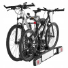 SucceBuy Skladací držiak na bicykel pre 2 bicykle, zaťaženie do 65 kg, čierny