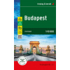 Budapest, Stadtplan 1:10.000, freytag & berndt