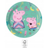 Javoli Papierové taniere Prasiatko Peppa 20 cm