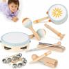 Montessori hudobné nástroje pre deti, detské bubny