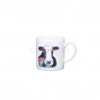 Kitchen Craft šálek na espresso Porcelain Watercolour Cow 80 ml
