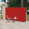 Bočná markíza na terasu/balkón 160x300 cm, červená - Červená - 104799-204889