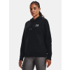 Under Armour Dámska mikina Essential Fleece Hoodie Čierna XS
