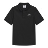 Slazenger Plain Polo Shirt Junior Black 7-8 Years