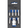 BGS technic 5016 Skrutkovacie bity TORX, T25 - T55, s adaptérom 1/2