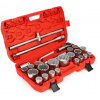 Tanková gola sada 3/4'' a 1'' (26 ks, 21-65 mm, 12-hranné) MAR-POL M58251