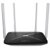 MERCUSYS AC12 1200Mbps Wireless AC Router, 2T2R, 2.4/5GHz, 802.11b/g/n/ac, 1 10/100M WAN + 4 10/100M LAN, 4 fixed anten