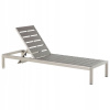 Záhradné lehátko - Garden Deckchair Gray Nardo (Garden Deckchair Gray Nardo)