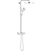 GROHE Rainshower SmartActive EcoJoy nástenný sprchový systém s termostatom, horná sprcha 1jet priemer 310 mm, ručná sprcha 3jet, chróm, 27968001