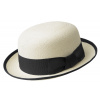 Pánsky panamský klobúk Bailey Chaplin Bowler Media Bleach Veľkosť: 61 cm (XL)