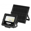 Kruger & Matz Solárny reflektor REBEL URZ3626, 500lm, IP65, 6800K, 3,2V, 4000mAh, 6W, čierna